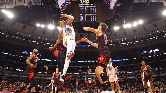 Warriors Bulls Basketball 