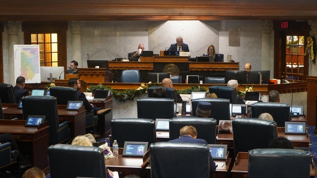 Indiana Senate Redistricting Session 