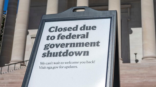 The Capitol is seen under gray skies on the thirteenth day of the government shutdown, in Washington, Monday, Oct. 13, 2025. 